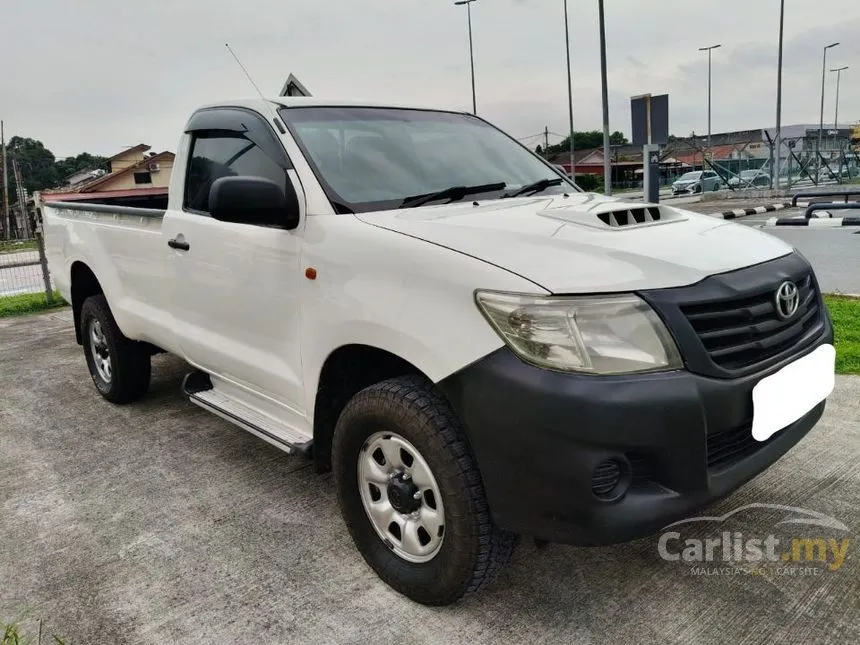 2013 Toyota Hilux VNT Single Cab Pickup