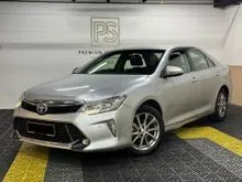 2017 Toyota Camry 2.5 Hybrid Luxury Sedan - REVERSE CAMERA /POWER SEAT/ PARKING SENSORS / PUSH START/ DUAL ZONE &REAR A/C /F. LEATHER SEAT/ F.WARRANTY