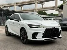 2024 Lexus RX 350 2.4 F Sport PANAROMIC ROOF 360 CAMERA HUD BSM POWER BOOT