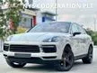 Recon 2019 Porsche Cayenne Coupe 2.9 S V6 Turbo AWD Unregistered Reverse Camera Sport Chrono With Mode Switch Panoramic Roof Glass Top 22 Inch Satin Grey