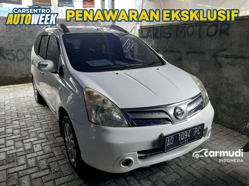 Jual Mobil Nissan Grand Livina 2011 XV 1.5 di Yogyakarta Automatic MPV Putih Rp 100.000.000