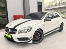 2014 Mercedes-Benz AMG A45 2.0 4MATIC Edition 1 (A) AMG Bucket Seat, Sunroof, AMG 19 Rims, Ori Mileage 120K+KM, 2 Electric & Memory Seats, Hatchback