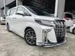 Recon 2021 Toyota Alphard 2.5 SC Sun Roof 3LED PCS LTA BSM DIM Pilot Seat Leather Modelistakits Unregister