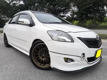 2012 Toyota Vios 1.5 TRD Sportivo Sedan ONE OWNER SUNROOF HIGH LOAN OTR