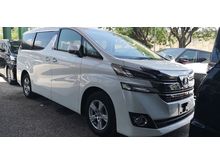 2015 Toyota Vellfire 2.5 X MPV / 8 SEATER / 1 POWER DOOR / READY STOCK NO NEED WAIT