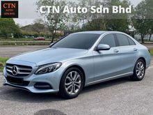 2015 MERCEDES BENZ C200 2.0 (CKD) 60K++KM LOW MILEAGE / FULL SERVICE RECORD BY C&C / ORIGINAL PAINT / ORIGINAL CONDITION / NEW CAR CONDITION
