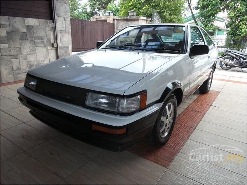 Toyota Levin 1986 Toyota Levin 1 6 在 State Manual手动挡white 于 价格 Carlist My