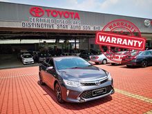 2016 Toyota Camry 2.5 Hybrid Luxury-Full Service Record+ Free 2 Years Warranty + Free 2 Years Service by Authorized Toyota Service Centre