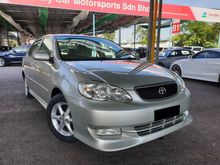 TOYOTA ALTIS 1.8 (A) G BODYKIT / LCD MONITOR /R.CAMERA HIGH SPEC