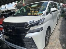 2015 Toyota Vellfire 2.5 Z G Edition MPV * Original Mileage 14k * Welcome Check Scrut * Super Low Mileage * Super Offer * Super Berbaloi