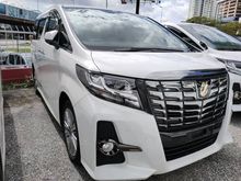 2016 Toyota Alphard 2.5 SA TYPE BLACK