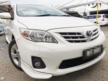 2011 Toyota Corolla Altis 1.8 E Sedan AUTO 1 OWNER 1 YEAR WARRANTY 1.6 2.0