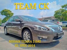 2014 Nissan Teana 2.0 XL Sedan