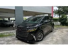 Fully Loaded 5A CAR 2025 Toyota Alphard 2.5 Z HuD S/Roof / S/Step / DiM / Free 6 Years Warranty