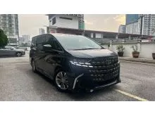 Fully Loaded 5A Grade 2025 Toyota Alphard 2.5 Z HuD S/Roof / S/Step / DiM / Free 6 Years Warranty