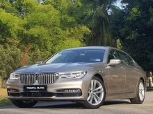 OCT 2016 BMw 740Li (A) G12 Local petrol! Latest Model,Twin power turbo! Super high spec !Imported brand new by BMW MALAYSIA! like new! mileage 39k Km!