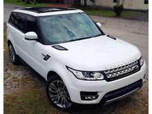 2015 LAND ROVER RANGE ROVER SPORT 3.0 HSE UK SPEC UNREG SELLING PRICE WITH GST RM 535,000.00 ( NEGO ) WHITE COLOR ( 4214 ) DIESEL