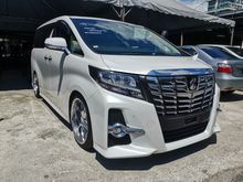 2016 Toyota Alphard 2.5 SC FULL SET ALPINE UNREG