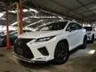 Recon LEXUS RX 300 2.0 F-SPORT FACELIFT - F-SPORT PACKAGE, PANRAMIC ROOF, HUD, BSM, PRECRASH, 4-MODE DRIVE SYSTEM, MEMORY SEAT, POWER BOOT, REVERSE CAM - Cars for sale