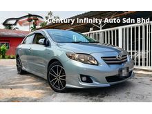 ( TRUE YEAR MADE 2008 ) Toyota Corolla Altis 1.8 G (A) WOOD TRIM INTERIOR , WELL KEPT , FULL BODYKIT