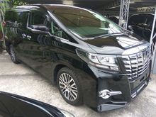 2015 Toyota Alphard 2.5 G S C Package Sc Alpine Recond Unreg ZG MPV