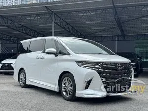 2025 Toyota Alphard 2.5 Z Modelista MOONROOF JBL 360 CAMERA HUD DIM BSM SIDE STEP