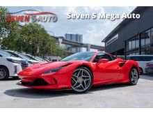 2020 Ferrari F8 Tributo 3.9L Twin-turbocharged (720ps) (770Nm)