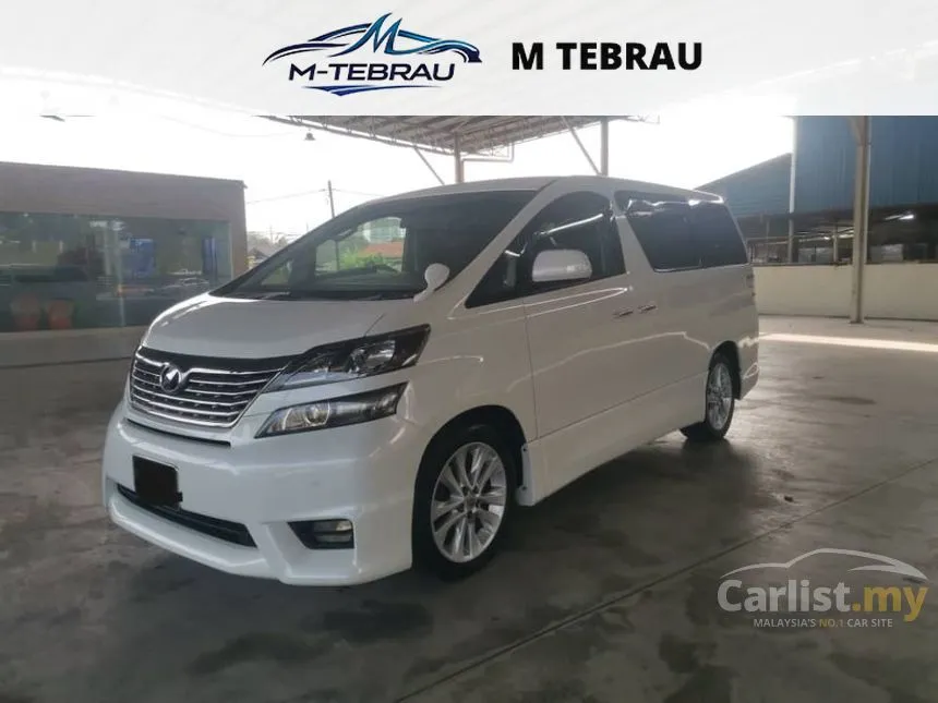 2010 Toyota Vellfire Z Platinum MPV
