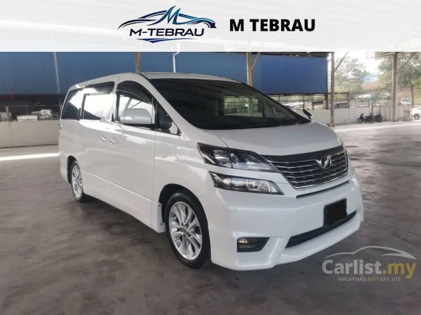 2010 Toyota Vellfire Z Platinum MPV