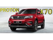 2019 Proton X70 1.8 Premium Fast Car/ High Trade-In/ Low%