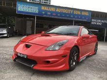 1999 Toyota Celica 1.8 Coupe (M)-Register on 2010,CASH ONLY,Full Bodykit,GT Wing,Auto Climate Control,Touch Player,After Market Exhaust,Sport Rim