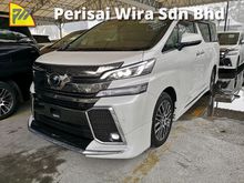 2017 Toyota Vellfire 2.5 MPV ZG Pilot Seat Full Spec Edition . Full Leather .Modellista Bodykit. JBL Sound System .Sunroof. Original Mileage. Local AP