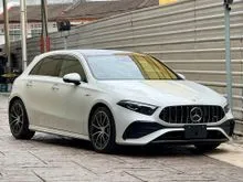 2023 Mercedes-Benz A35 AMG F/L 2.0T 4-MATIC PERFORMANCE ADV PK - FLARE RED INTERIOR / AMG BUCKET SEAT / P.ROOF etc...