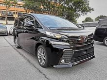 2017 Toyota Vellfire 2.5 Z A Golden Eyes (P.BOOT,4 YRS WARRANTY)