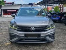 2022 Volkswagen Tiguan 1.4 Allspace Life SUV One careful owner Car under warranty by VW Malaysia