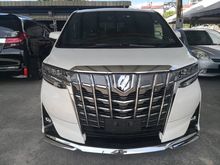 2018 TOYOTA ALPHARD 3.5 EXECUTIVE LOUNGE FULLY LOADED , JBL SOUND SYSTEM , 360 CAMERA , PRE-CRASH SYSTEM , UNREGISTER 18