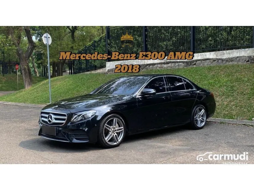 2018 Mercedes-Benz E300 AMG Line Sedan