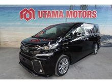 SALES TAX 2017 Toyota Vellfire 2.5 ZA Golden Eyes READY STOCK UNIT