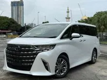 2024 Toyota Alphard 2.5 Z 7-Seater HUD AUTO PARKING MOONROOF DIM MPV