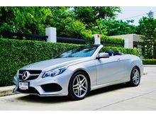 2017 Mercedes-Benz E200 2.0 W207 (ปี 10-16) AMG Dynamic Cabriolet AT