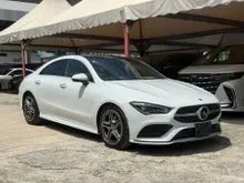GRADE 5A / 17,000km 2021 Mercedes-Benz CLA180 1.3 AMG Premium Plus (PANAROMIC ROOF, 4 CAM, HUD, BSM, PREMIUM SOUND)