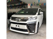 2018 Toyota Vellfire 2.5 ZG Edition
