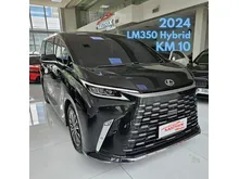 2024 Lexus LM350h 2.5 Van Wagon Hybrid Black on Black LM350 LM 350 h Hitam