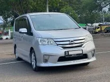 2013 Nissan Serena 2.0 Highway Star MPV