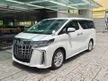Recon 2022 TOYOTA ALPHARD 2.5 S 3BA UNREG 4.5/A 13K KM WITH AUCTION REPORT ONLY 7 SEATER APPLE CAR PLAY ANDROID AUTO ROOF MONITOR LIKE NEW CAR