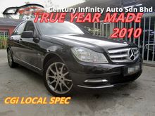 ( TRUE YEAR MADE 2010 ) Mercedes-Benz C200 CGI 1.8 Elegance (A) LOCAL SPEC , WELL KEPT