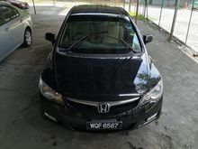 2008 Honda Civic 1.8 S i-VTEC Sedan (A) BLACKLIST BOLE PINJAM 1 OWNER NEW TYRE INTERIOR LIKE NEW ENGINE N GEARBOX GD CONDITION