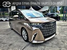 2025 Toyota Alphard 2.5 Z Modelista Grade 4.5A Mileage 74 km JBL SOUND SYSTEM  Body Colour Brown Bronze Gold Ready Stock