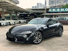 [7300KM](5A REPORT) TOYOTA GR SUPRA 2.0 TURBO SZ-R COUPE -POP&BANG ADAPTIVE SPORT EXHAUST,JBL S/S,CARBON FIBRE TRIM,DIGITAL METER,HUD,APPLE CARPLAY