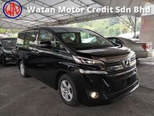 2015 Toyota Vellfire 2.5 X 8 SEAT JAPAN UNREG